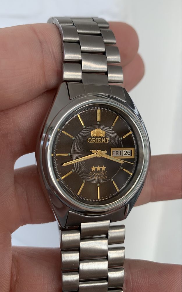 Новые Часы Orient 1990х Япония мужские механика Ориент