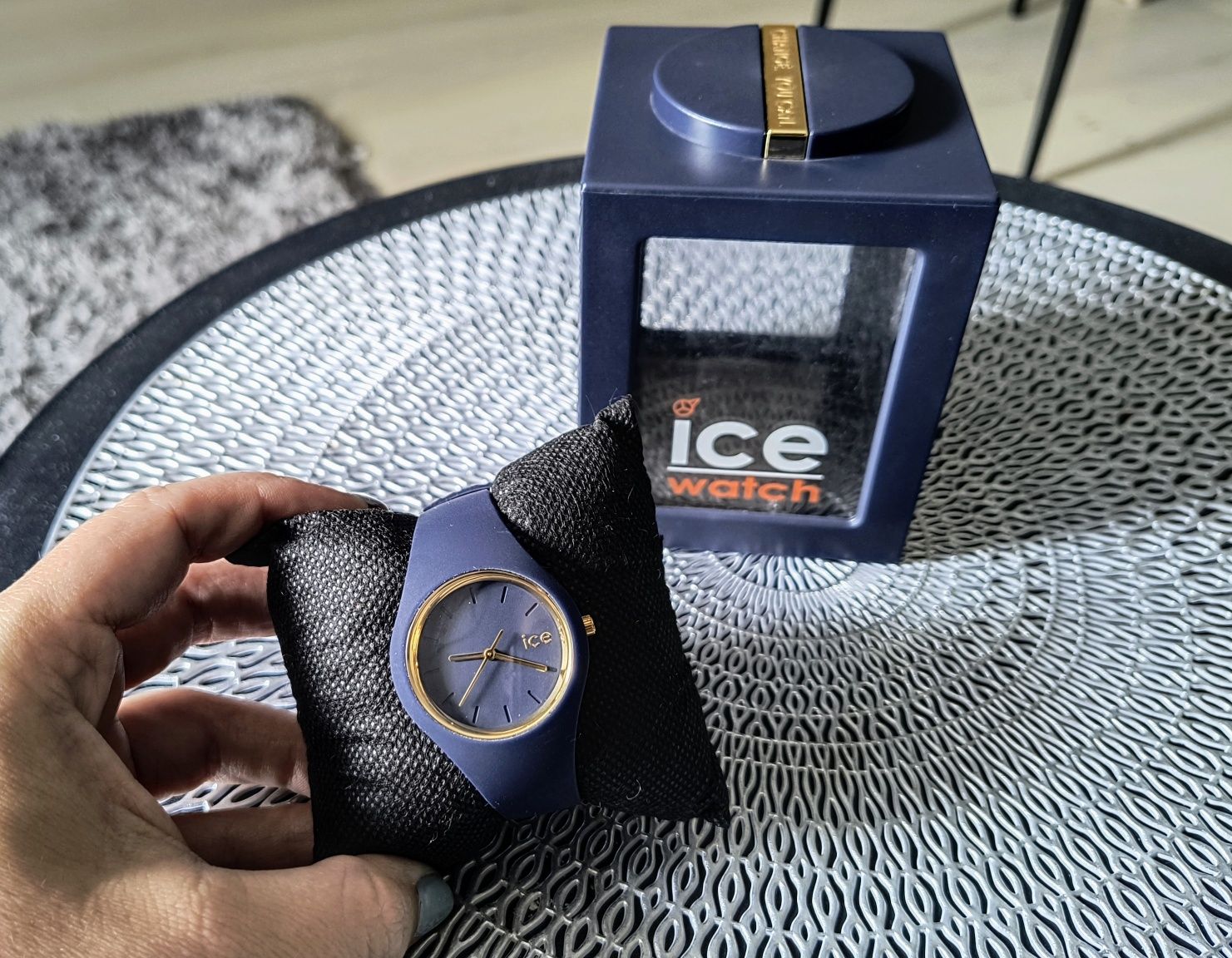 Zegarek damski Ice Watch granatowy NOWY