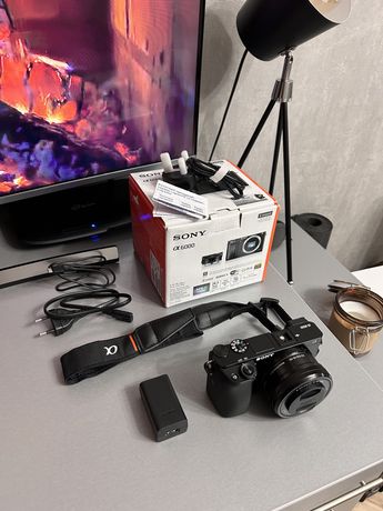 Новый фотоаппарат Sony Alpha A6000 kit (16-50mm) Black