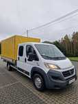 Fiat Ducato doka brygadowy brygadówka 7 osobowy rama plandeka