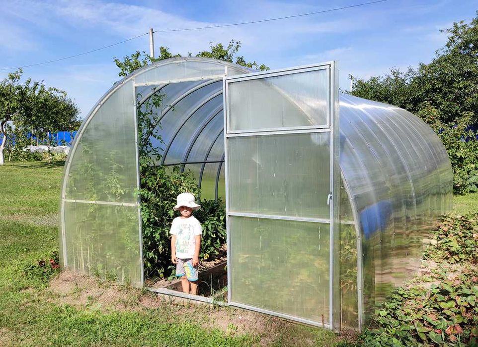 Szklarnia Poliwęglan 3x4 m +3 prezenty, profil 40x20mm POLIWĘGLAN 4mm