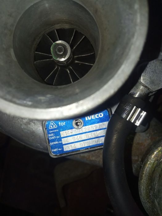 Турбина fiat/iveco