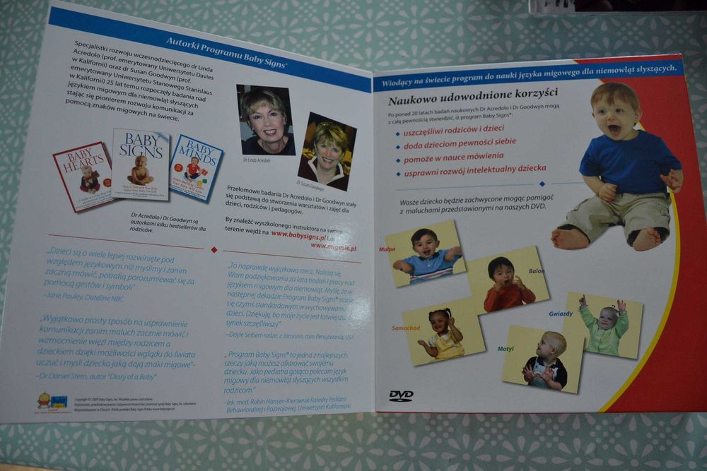 Migusie- zestaw edukacyjny programu Baby Signs