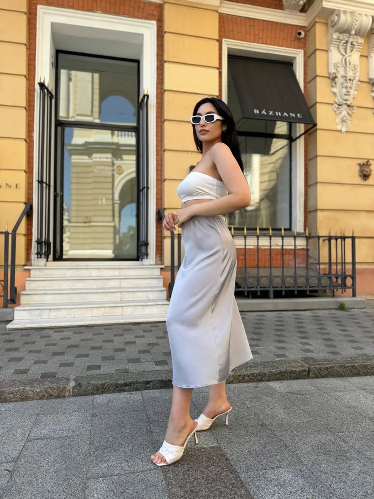 Жіноча шовкова спідниця "Silk"
