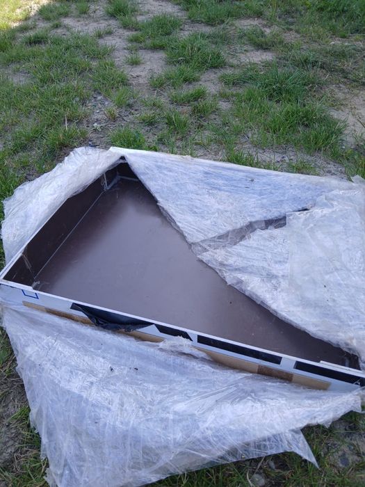 Daszek kominowy tworzywo z aluminium