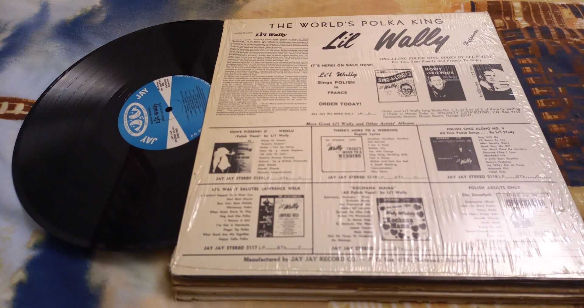 Mały Władziu - Li'l Wally sings and plays his original Hits - LP-5161