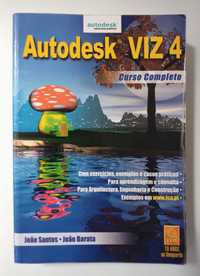 AUTODESK VIZ 4 - de: João Santos e João Barata, 510Pág. Usado.