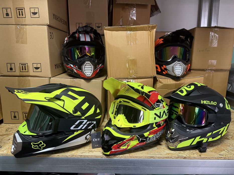 Мотошолом шлем для мотоцикла шолом мотоекіп кросовий єндуро