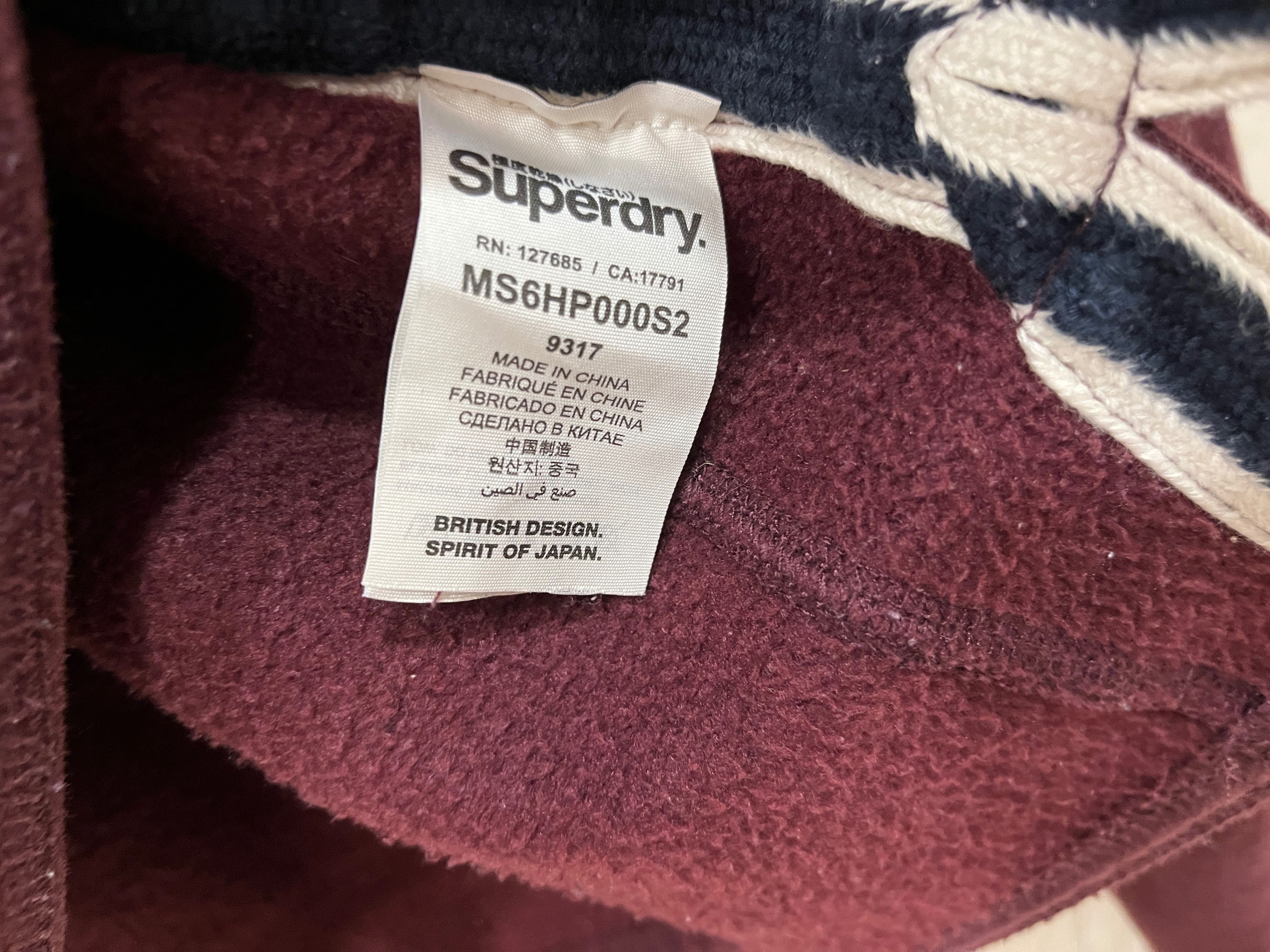 Толстовка SuperDry реглан розмір L оригінал