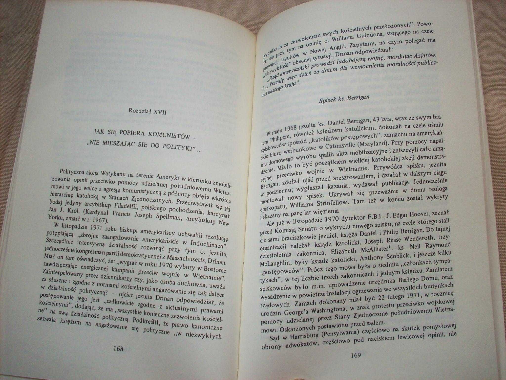 Watykan w cieniu czerwonej gwiazdy, Józef Mackiewicz, 1986.