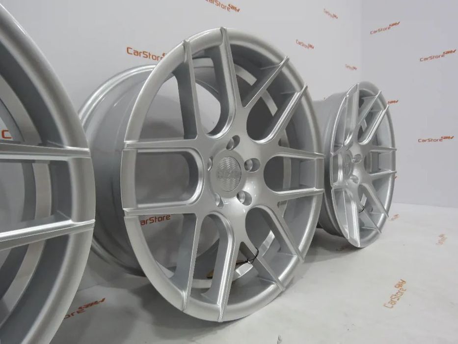 Jantes Haxer HX022 18 x 8+9 et 35 5x120 Silver Bmw