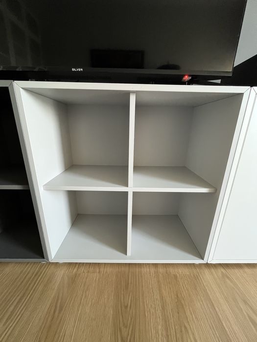 Modulo c/ 4 conpartimentos cinza claro