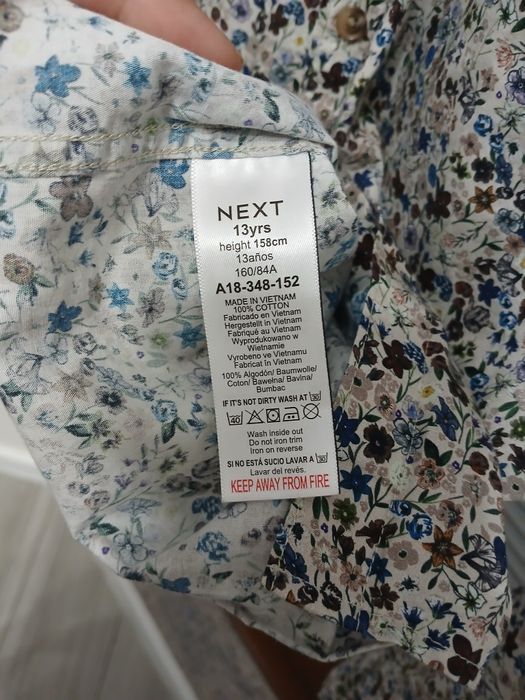 Koszula chłopięca next 158cm