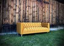 Sofa Kanapa Chesterfield na wymiar PRL Loft Retro