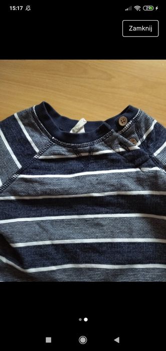 Bluzeczka dla chłopca r.68