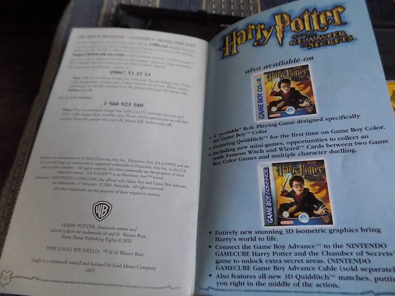 Harry Potter i Komnata Tajemnic - gra Nintendo GameCube Game Cube GCN!