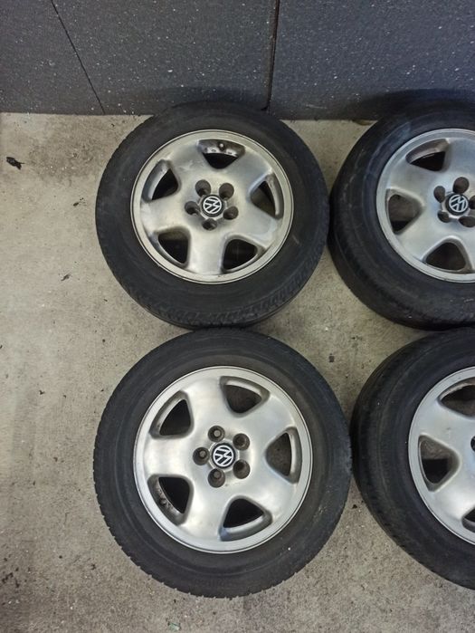 Alufelgi+opony 5x100 *VW golf*