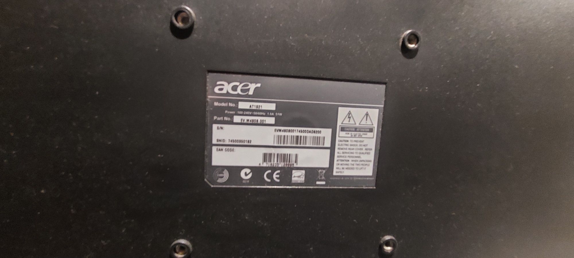 Monitor Acer AT1921