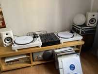 Pioneer Plx 500 2szt. Behringer DJX 900