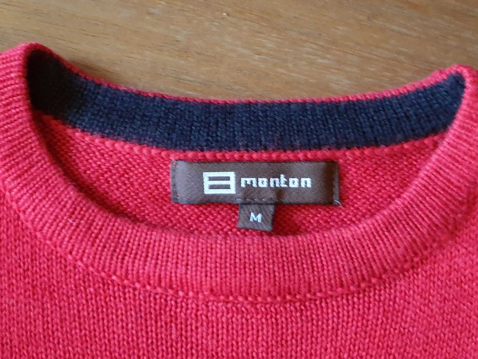 Sweter czerwony , firmy Monton - rozmiar M