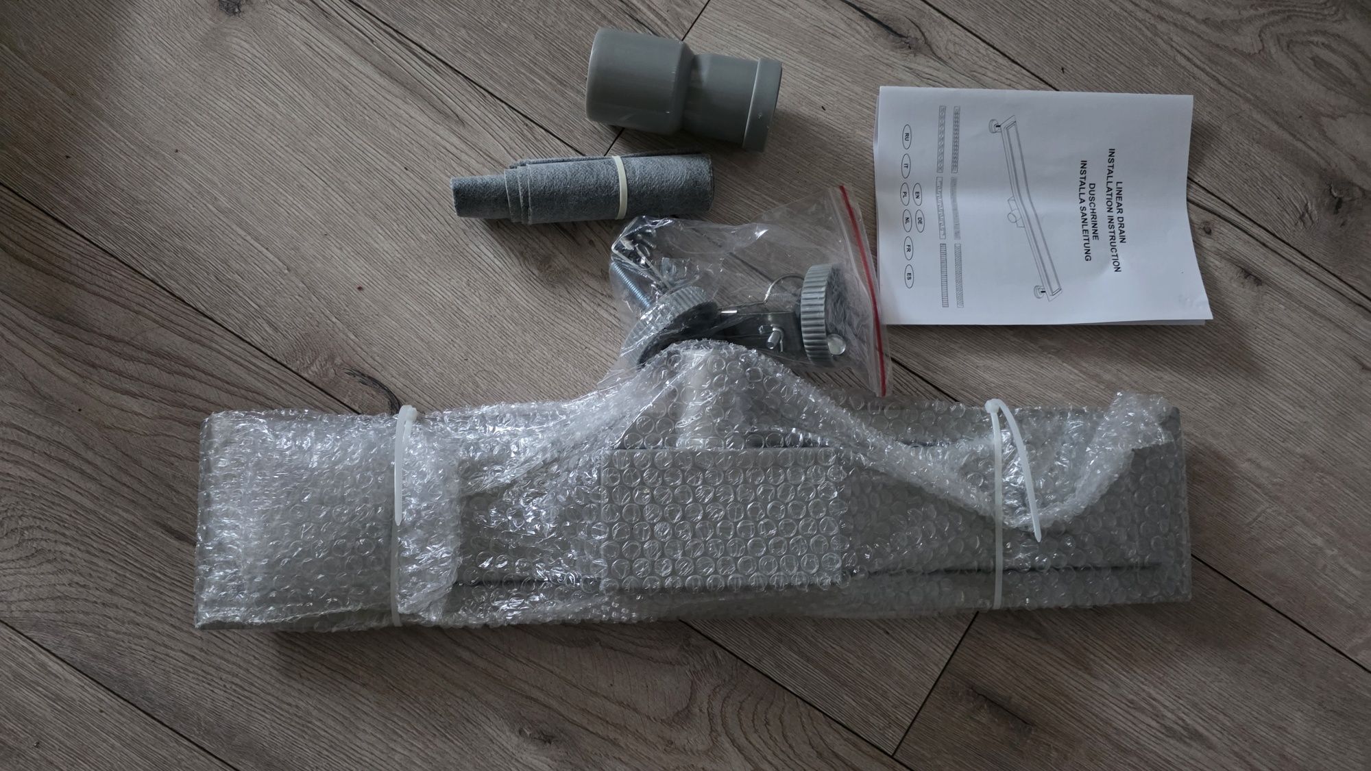 GY Bath Rynna odpływ liniowy prysznicowa 50 cm, kompletny zestaw