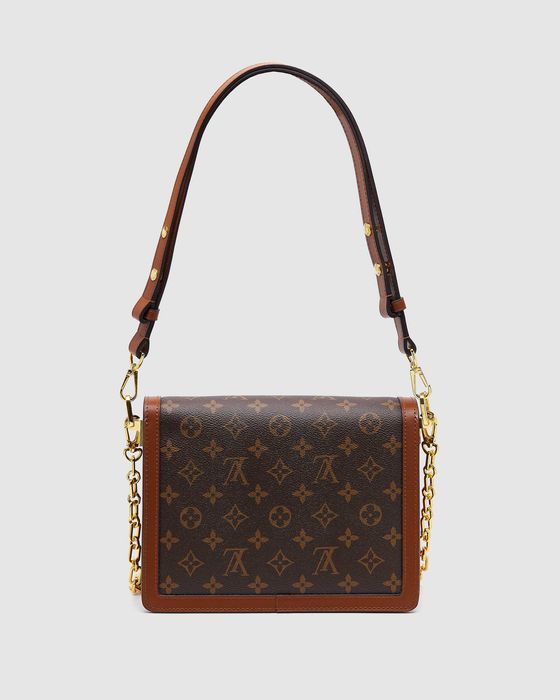 Сумка Louis Vuitton Dauphine MM Bag Brown LUXE
