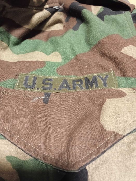 Kurtka wojskowa US Army woodland M 65 S/S ALPHA INDUSTRIES