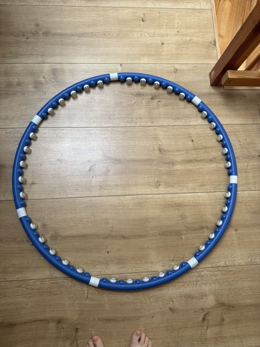 Hula-hop z wypustkami rozkładane