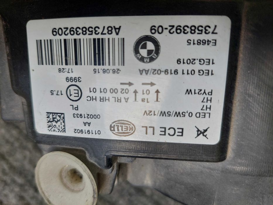 farol drt BMW serie 1