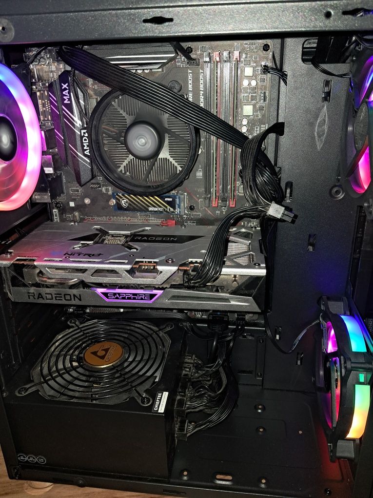 НОВИЙ ІГРОВИЙ ПК / ryzen5 5600 / rx6600xt nitro+ / ddr4 32gb / m2 1T