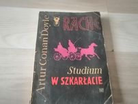 Studium w szkarłacie. Artur Conan Doyle. Książka PRL. Antyk