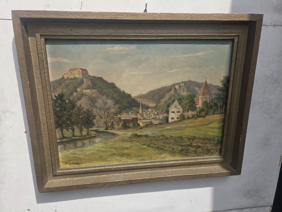 Stary obraz olejny