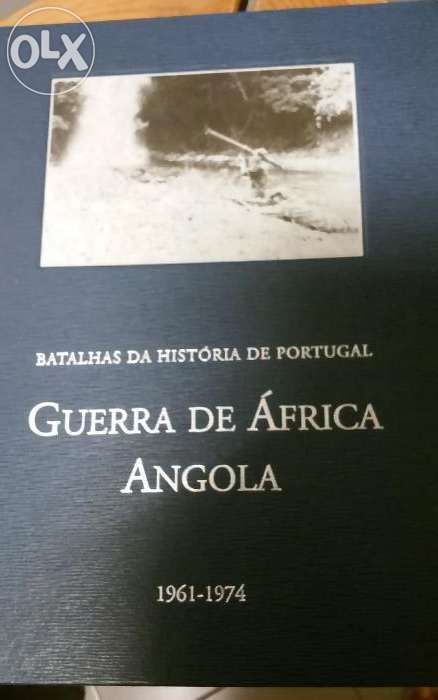 Livro Batalhas da História de Portugal - Guerra de África - Angola