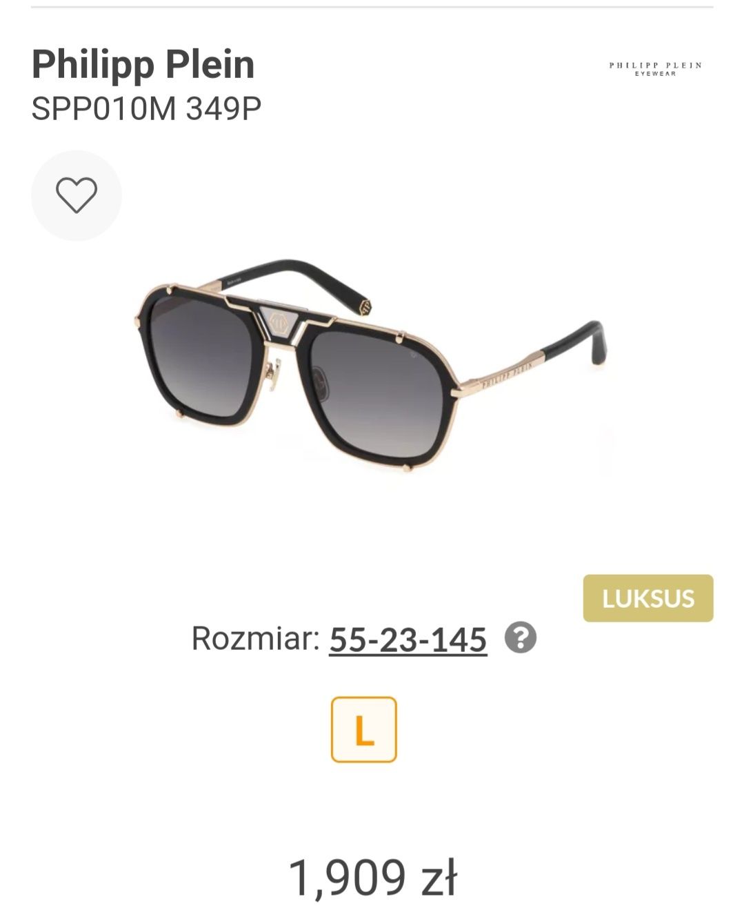 Okulary przeciwsłoneczne PP Philipp Plein