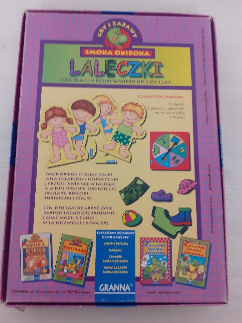 Gra planszowa Laleczki Granna