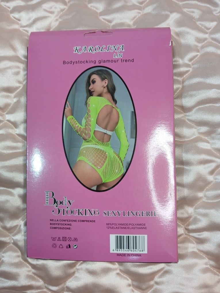 Bielizna nocna body stocking