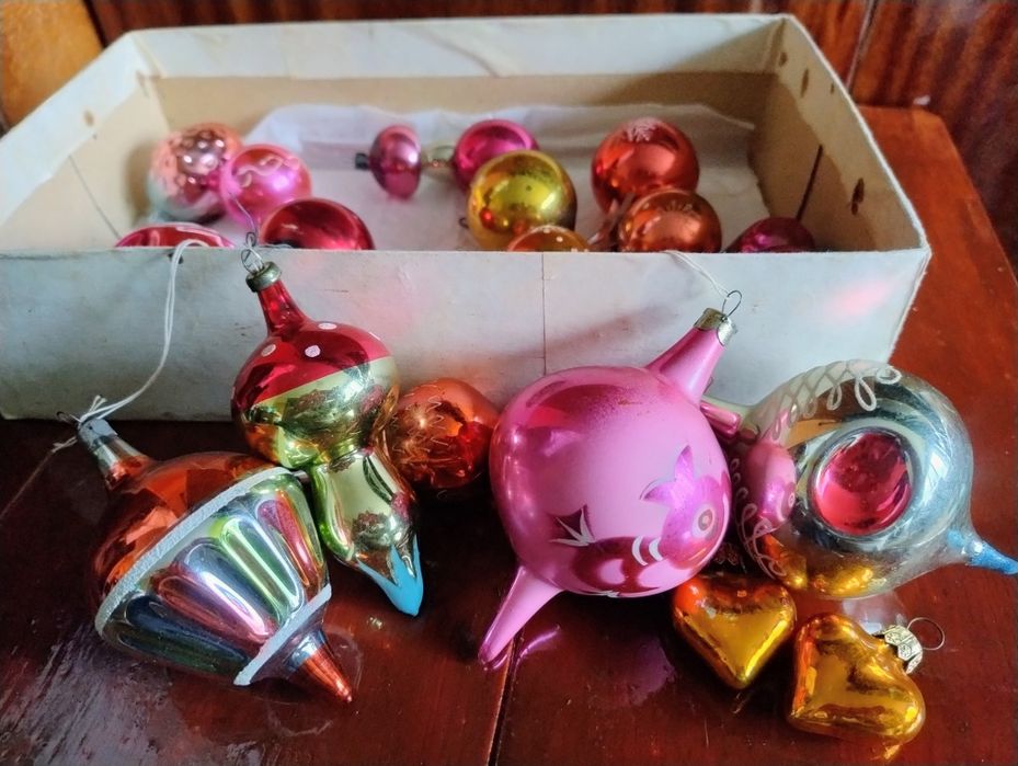 Елочные игрушки СССР