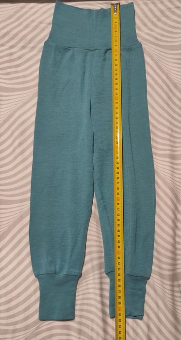 Spodnie wełniane merino jedwab 86/92 Engel