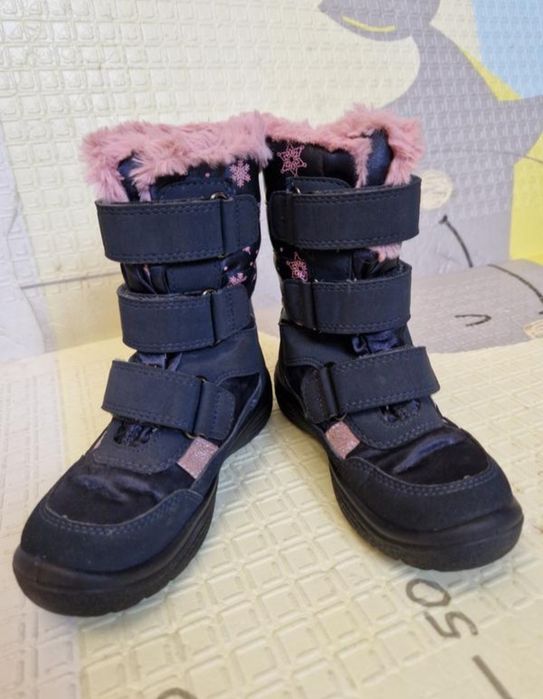 Чоботи черевикі зимові розмір 27 дівчинка