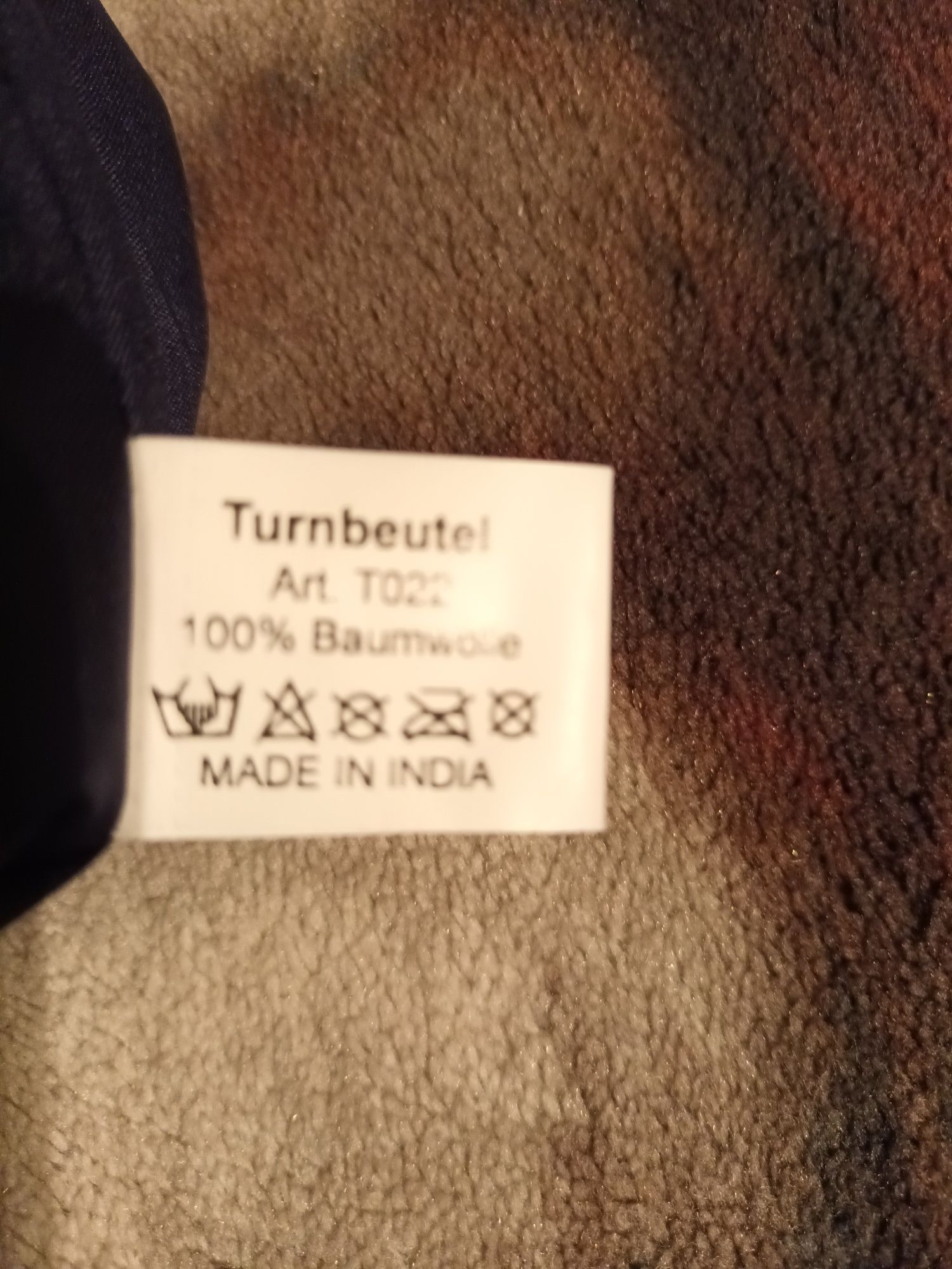 Worek materiałowy bawełniany