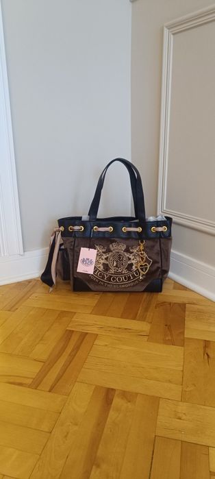 Torebka torba bag czekoladowa juicy couture daydreamer