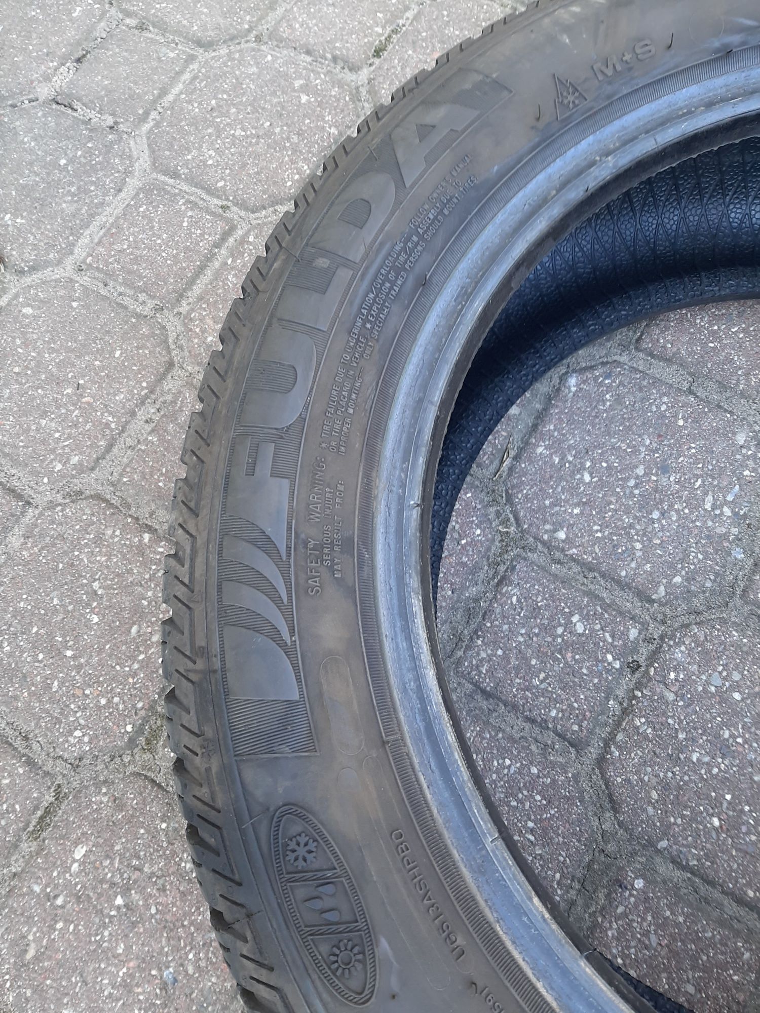 2x Opony całoroczne 185/55R15 Fulda MultiControl / 2021r / 7mm
