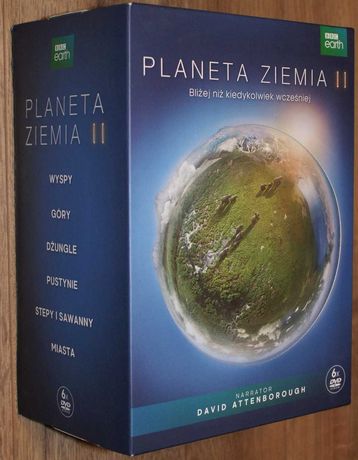 Planeta Ziemia II BBC Earth - 6 płyt DVD