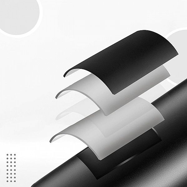 Bidon termiczny Rockbros rowerowy na napoje 650 ml - biały