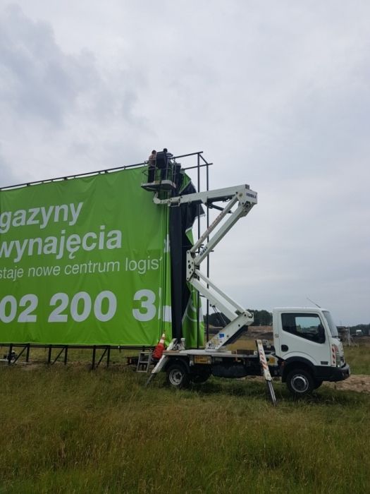 Zwyżka Wynajem Usługi podnośnikiem koszowym - 20m