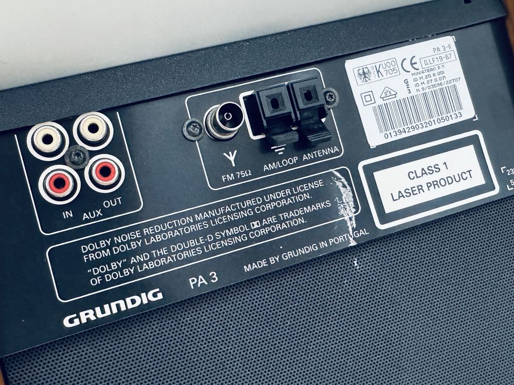 Wieża Grundig PA3 . Sprawna w 100% . Zadbana . Wersja Limitowana