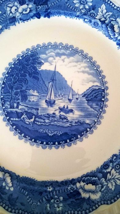 Prato porcelana inglesa Hotel Avon Gorge