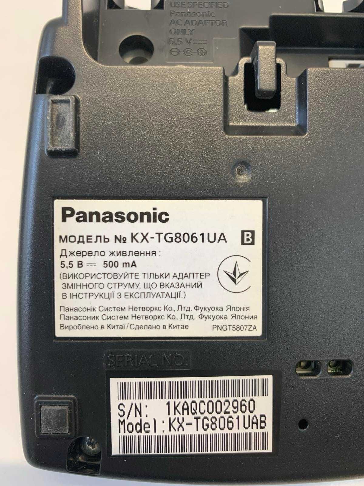 Радиотелефон Panasonic KX-TG8061