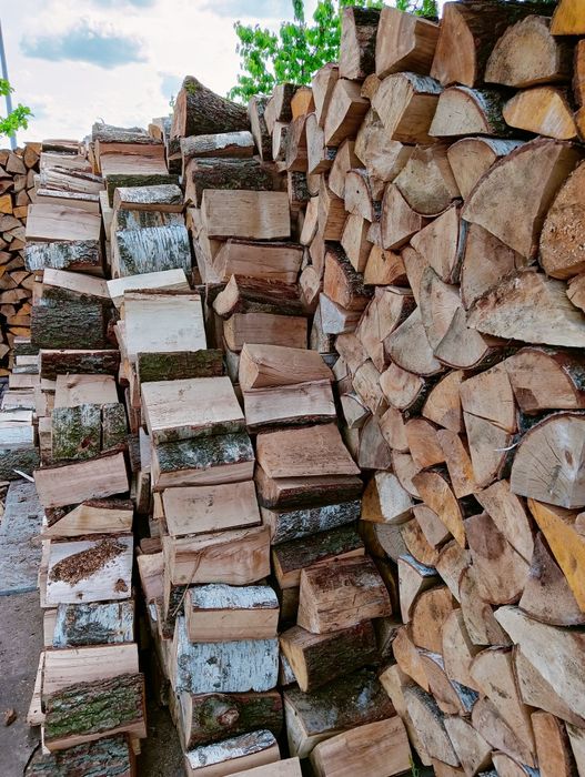 Brzoza ,drewno opałowe . Mieszane brzoza i olcha 270, Dąb 300,grab,buk