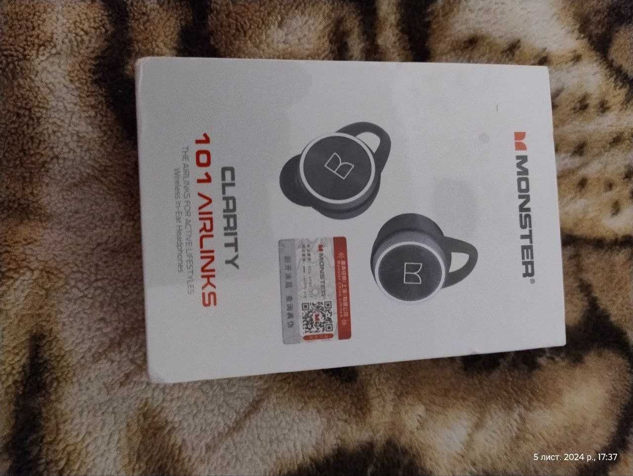Бездротові навушники Monster Clarity 101 наушники